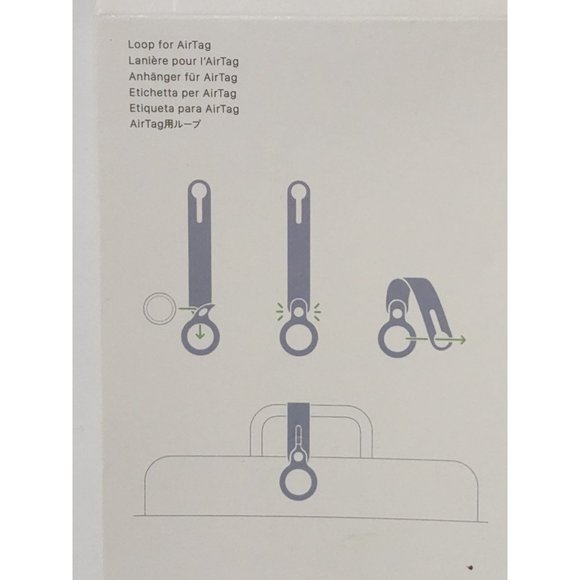 Apple AirTag Leather Loop Accessory - Saddle Brown - Picture 5 of 5